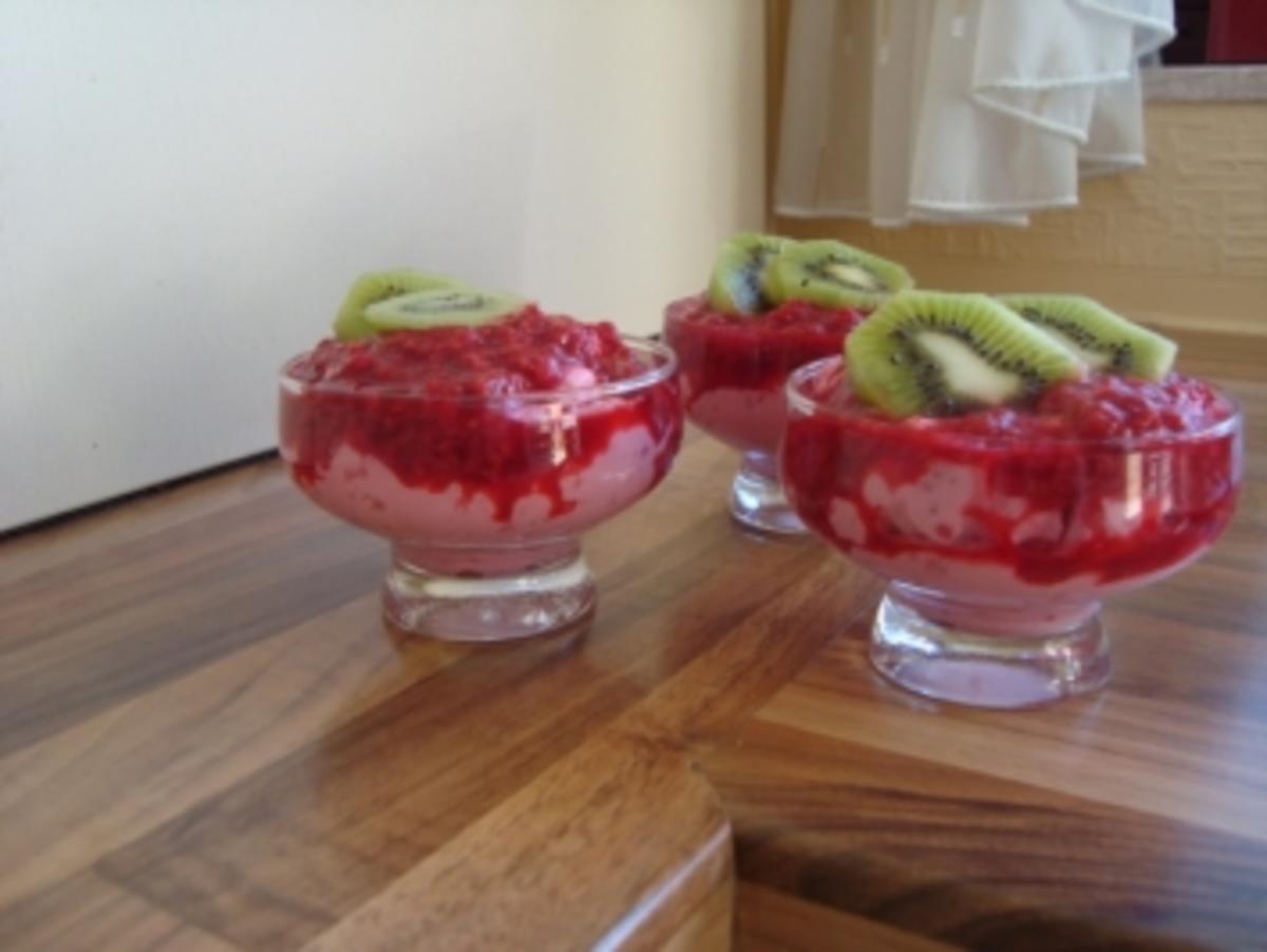 Bilder für *Dessert - Himbeer-Mousse - Rezept