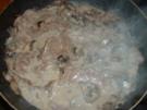 Scaloppine ai funghi - Rezept