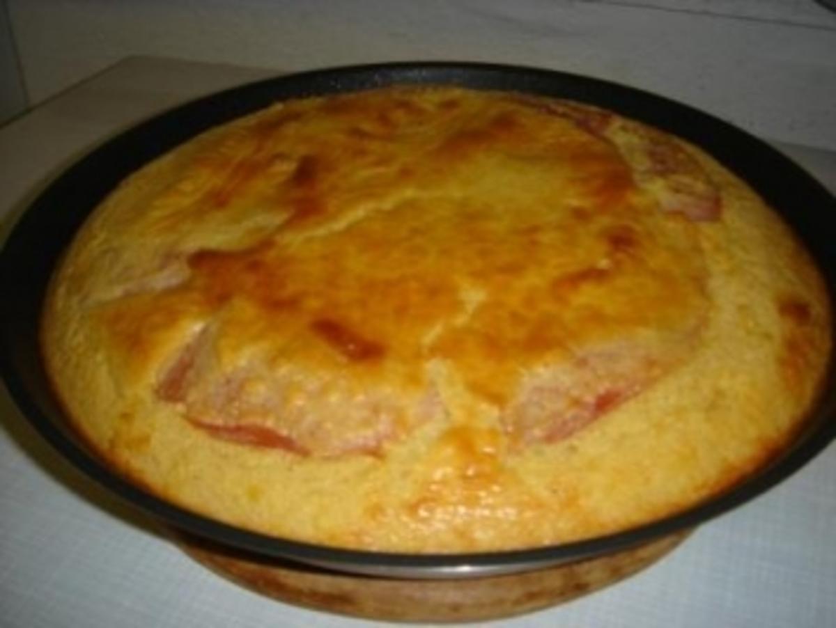 Bilder für Faina Kichererbsen Kuchen, herzhaft - Rezept