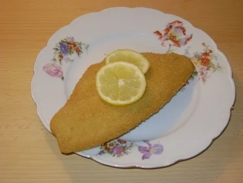 Scholle gebacken mit Mayonnaisekartoffel - Rezept