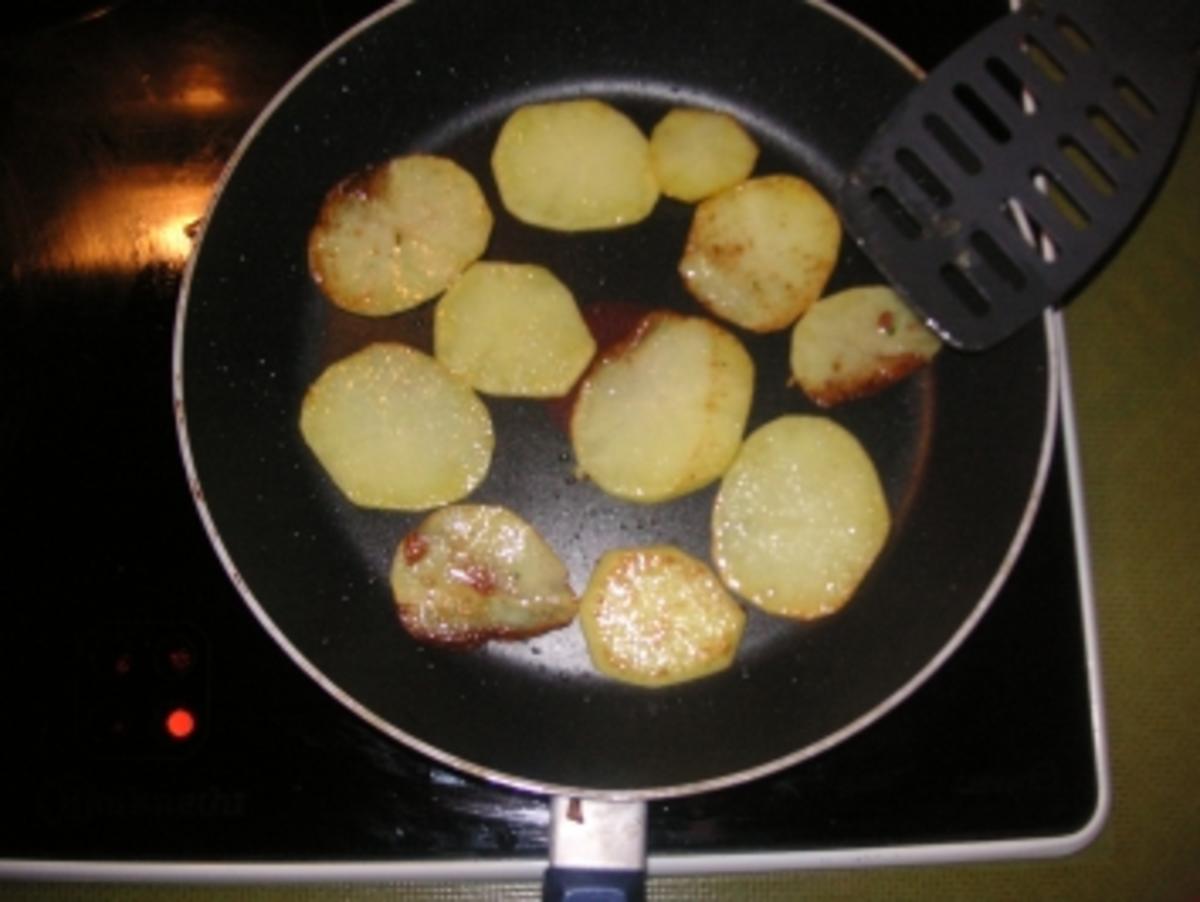 Bratkartoffeln von gekochten Kartoffeln - Rezept