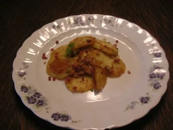 Bratkartoffeln von gekochten Kartoffeln - Rezept
