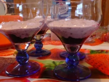 Blaubeertraum - Rezept