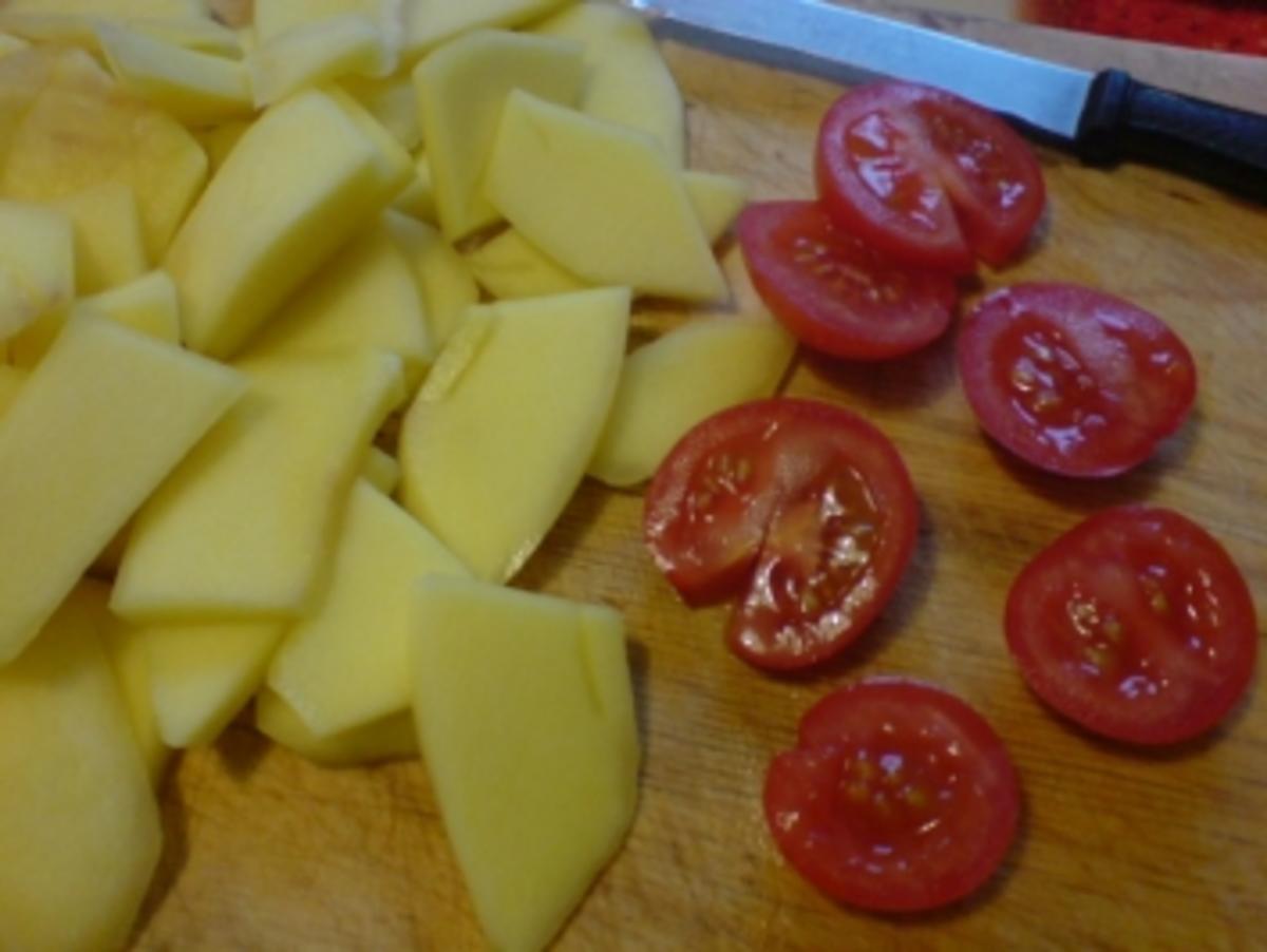 Tomaten-Mango-Salat - Rezept