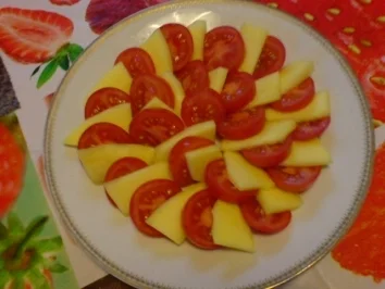 Tomaten-Mango-Salat - Rezept