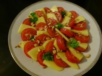 Tomaten-Mango-Salat - Rezept