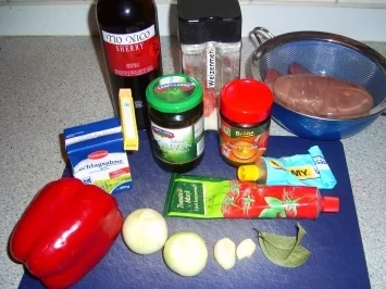 Nieren - meine spanische Improvisation - Rezept