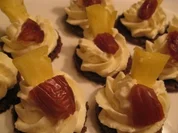 Frischkäse - Ingwercreme auf Pumpernickeltaler - Rezept