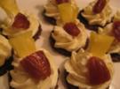 Frischkäse - Ingwercreme auf Pumpernickeltaler - Rezept