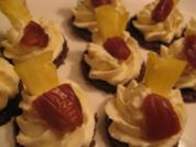 Frischkäse - Ingwercreme auf Pumpernickeltaler - Rezept