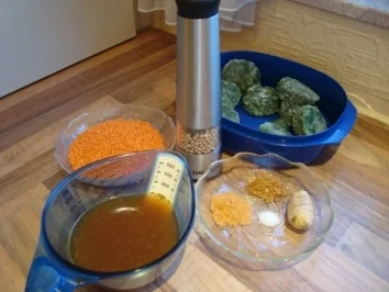 *Hauptgericht sonstiges - Rote Linsen mit Ingwer - Rezept - Bild Nr. 2