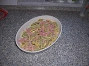 Rezept: Maultaschenauflauf Maultaschenauflauf - Rezept