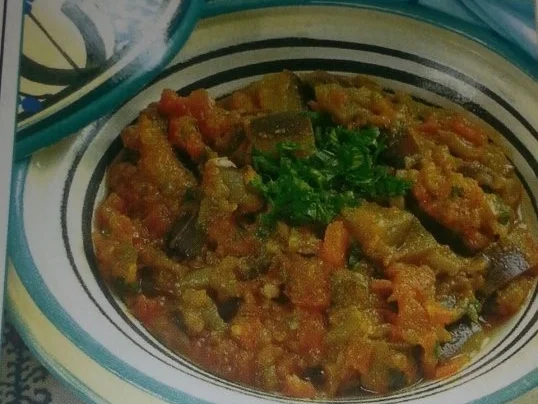 Aubergine Püree ( Zaalouk) - Rezept - Bild Nr. 3