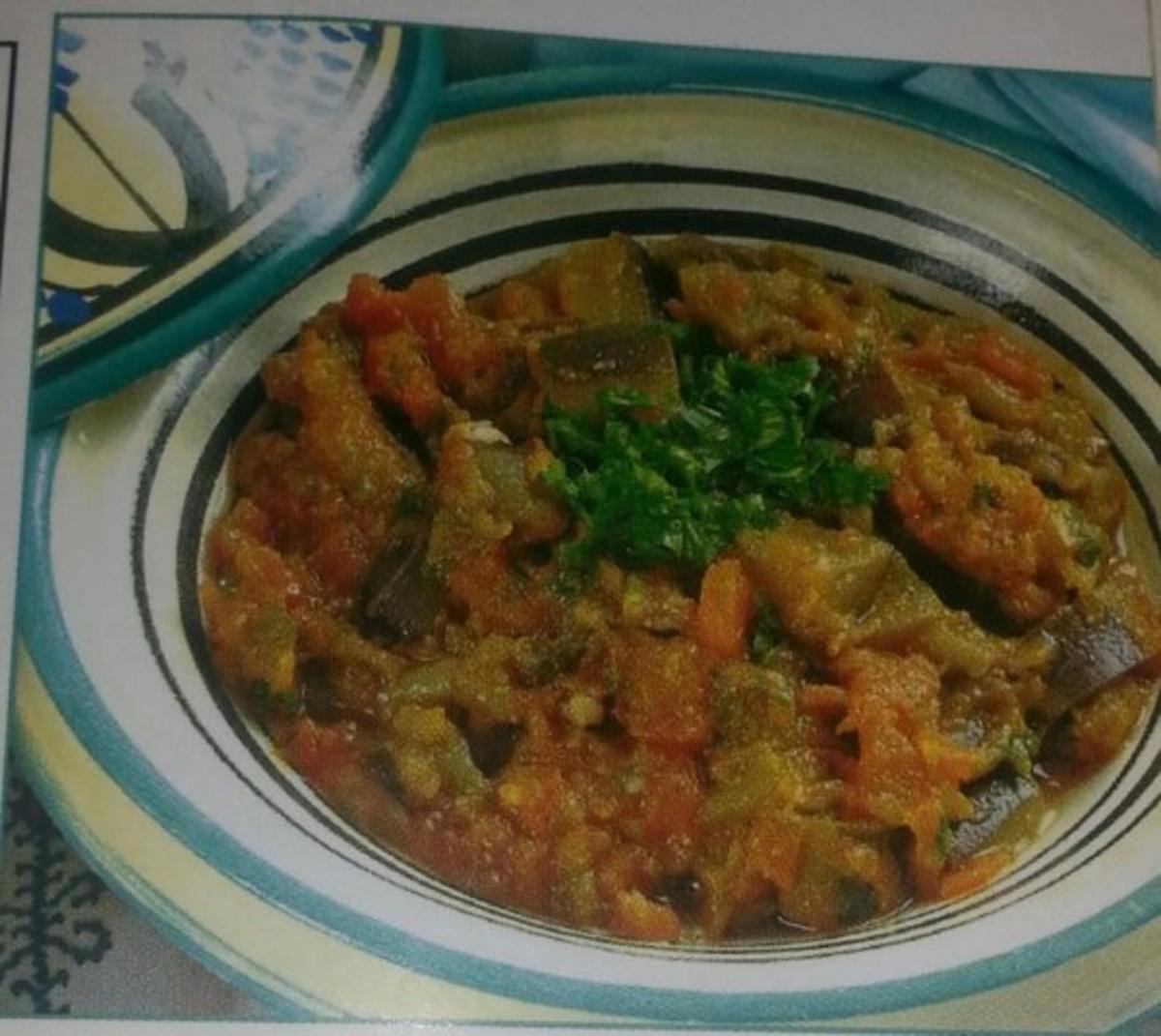 Bilder für Aubergine Püree ( Zaalouk) - Rezept