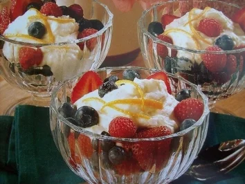 Rezept: Quarkdessert mit Beeren Quarkdessert mit Beeren - Rezept