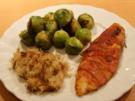 Pangasius Filet mit Serranoschinken - Rezept