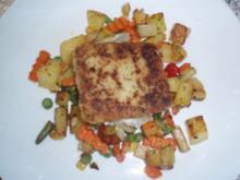 Polardorschfilet auf Kartoffelgemüse - Rezept