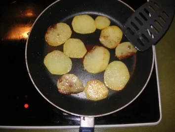 Bratkartoffeln von rohen Kartoffeln - Rezept