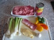 Rezept: Pikante Cevapcici mit Zwiebelsoße und Tomatenreis Pikante Cevapcici mit Zwiebelsoße und Tomatenreis - Rezept