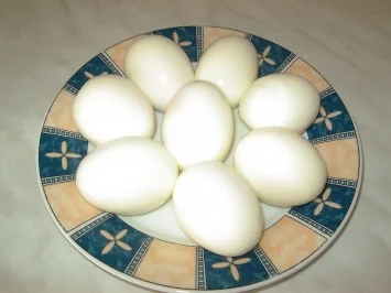 Senfeier-Ragout - Rezept