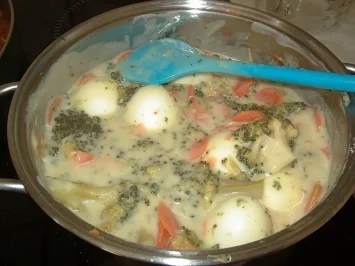 Senfeier-Ragout - Rezept