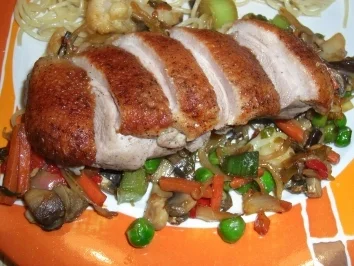 Rezept: Entenbrust auf China-Gemüse - 鴨胸對我國蔬菜 * China *Geflügel Entenbrust auf China-Gemüse - 鴨胸對我國蔬菜 * China *Geflügel - Rezept