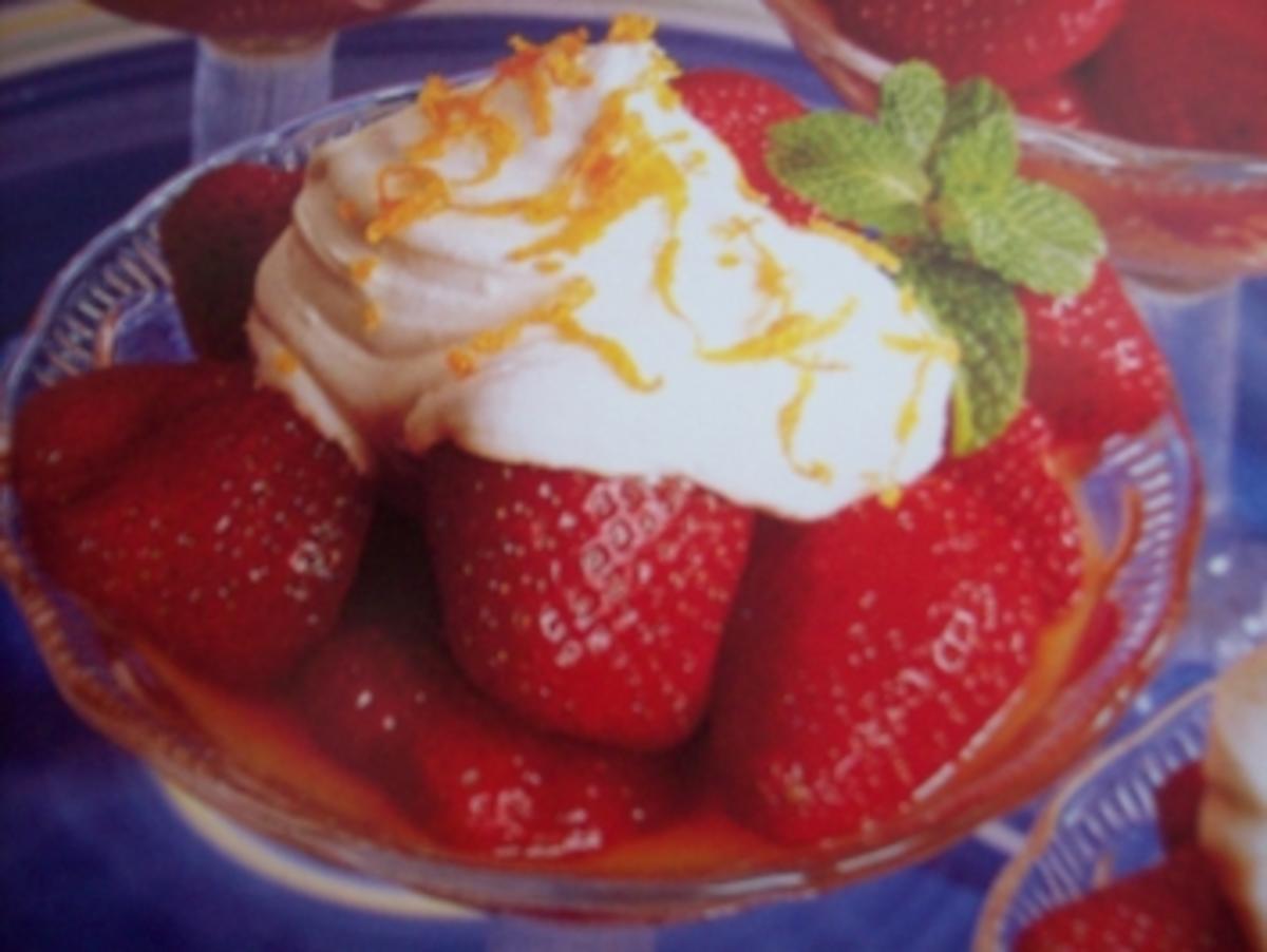 Erdbeeren Romanow - Rezept mit Bild - kochbar.de