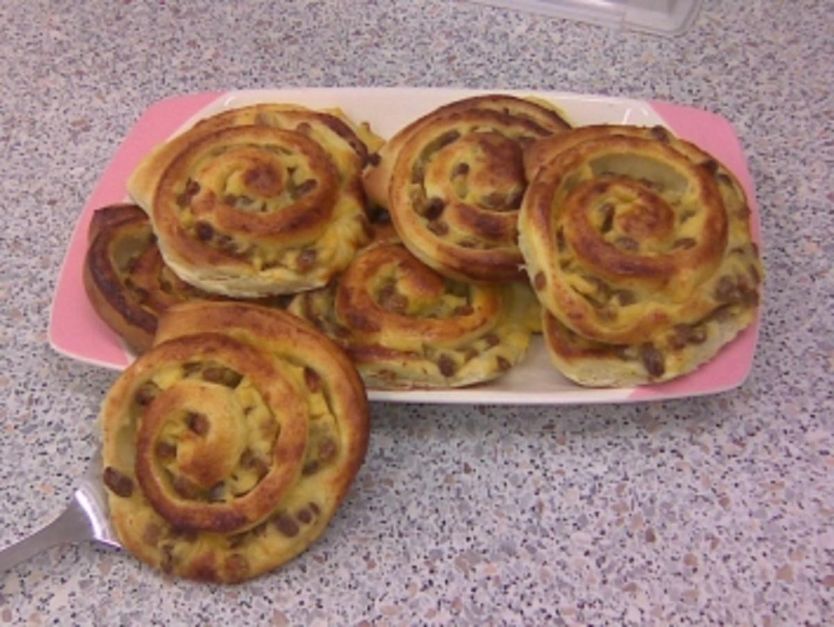 Bilder für Pudding-Schnecken - Rezept