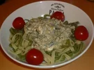 Pasta mit Schafskäse und Spinat - Rezept - Bild Nr. 3
