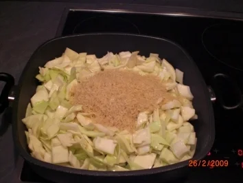Weißkraut-Reispfanne - Rezept - Bild Nr. 4