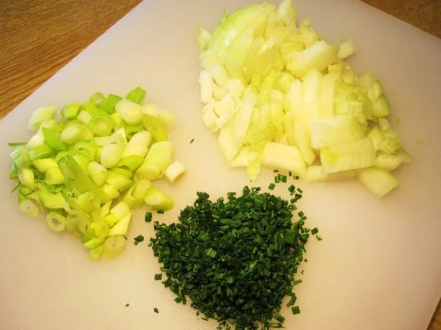 Rezept: Frühlingszwiebel-Toast Frühlingszwiebel-Toast - Rezept