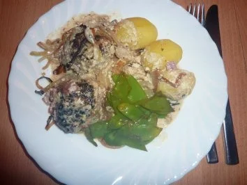 Fl/Rind/Schwein: Bärbel's Zwiebelfrikadellen - Rezept