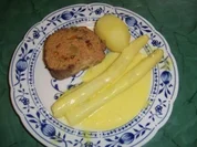 gerollter Hackbraten mit viel Knofi - Rezept