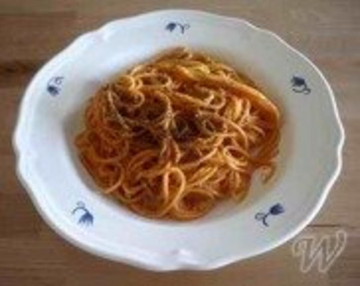 Spaghetti alle cinque Pi - Rezept