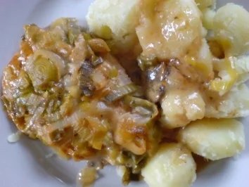 Rezept: Geschmorte Lauch-Schnitzel Bild Nr. 23 Geschmorte Lauch-Schnitzel - Rezept - Bild Nr. 23