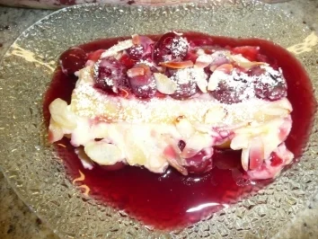 Cannelloni mit Quark und Kirschen - Rezept