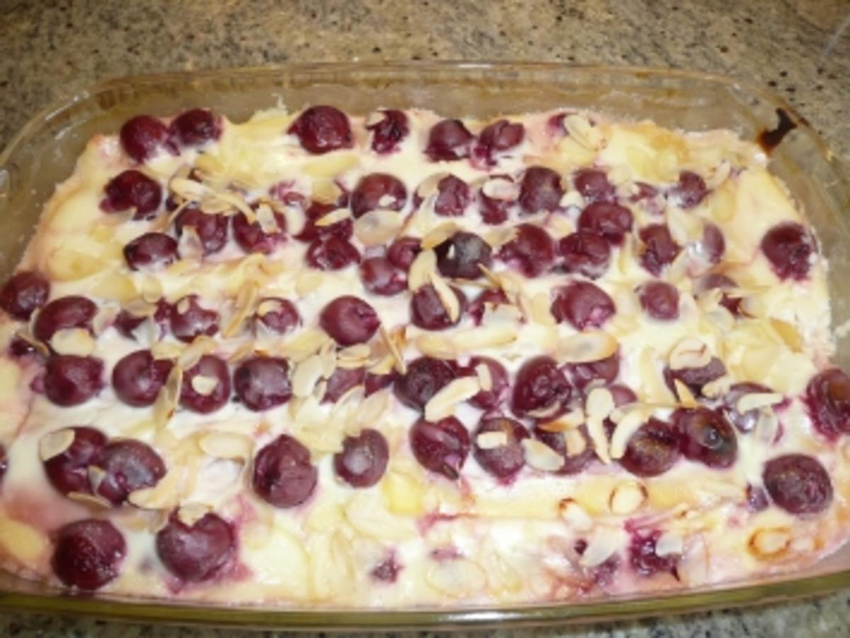 Cannelloni mit Quark und Kirschen - Rezept
