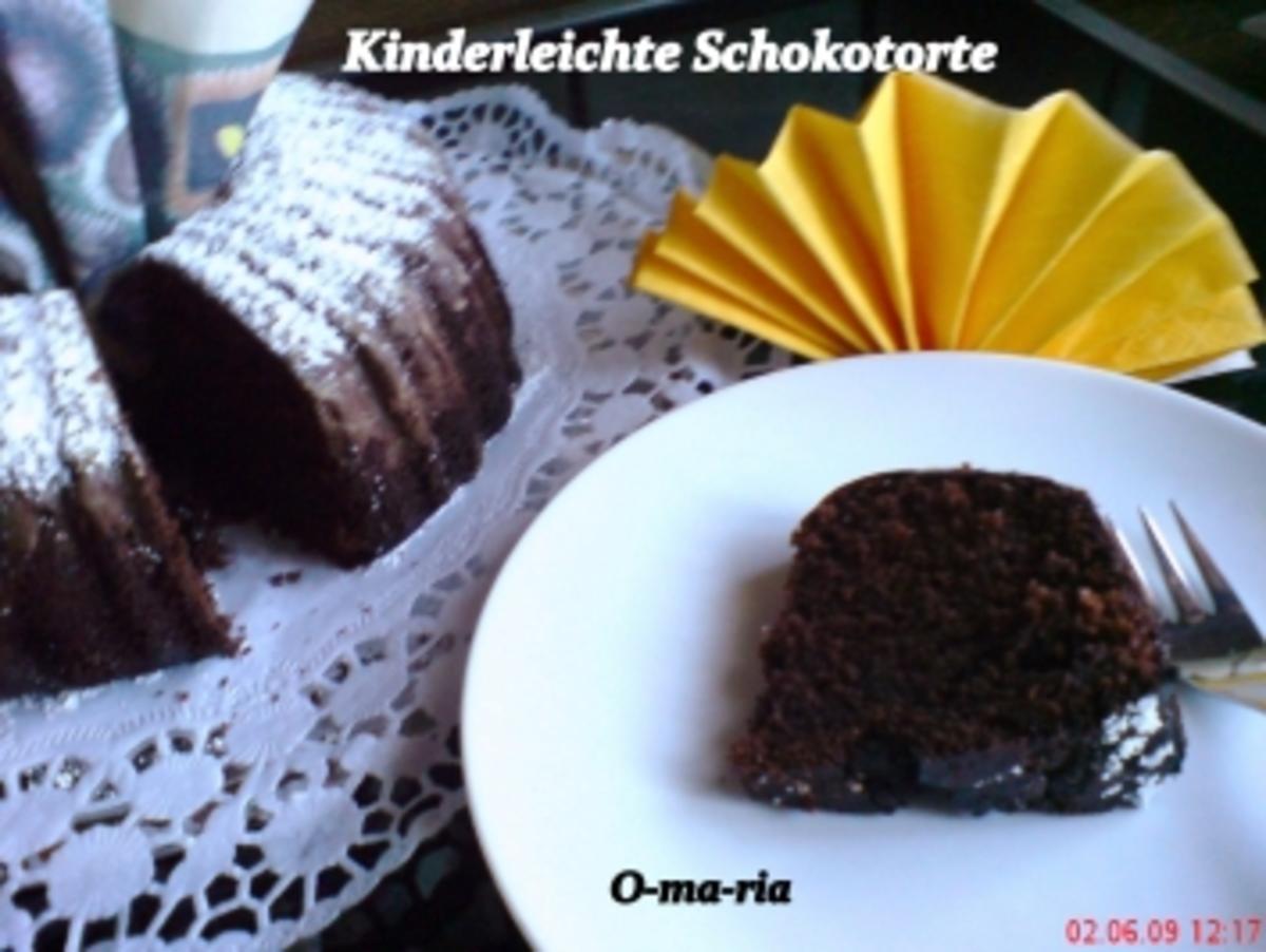 Kuchen Kinderleichte Schokotorte - Rezept Gesendet von O-ma-ria
