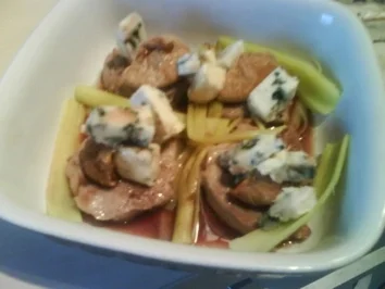 Steak mit veschiedenen Käse und Feige - Rezept