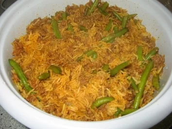 Lobia Polo - persisch - Rezept