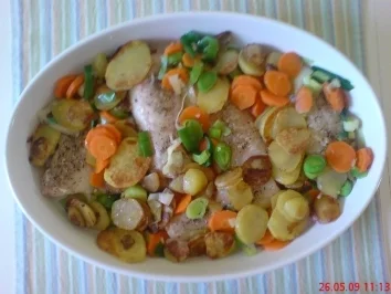 Rezept: Leckerer Fischauflauf mit Senfsoße Bild Nr. 3 Leckerer Fischauflauf mit Senfsoße - Rezept - Bild Nr. 3