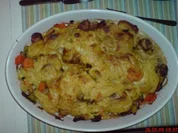 Rezept: Leckerer Fischauflauf mit Senfsoße Leckerer Fischauflauf mit Senfsoße - Rezept