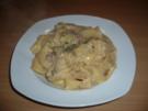 Tortellini in Speck-Käsesauce - Rezept
