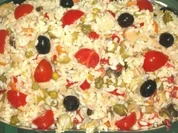 antipasti der einfachste reissalat - Rezept