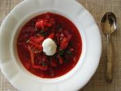 OMA     BERTA s  Borschtsch    mal etwas anders   Oma war Köchin in Sibir. Vertriebenen LAGER - Rezept