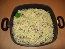 Nudeln mit Schinken und Champignons - Rezept
