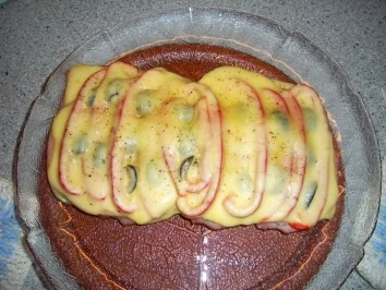 Rezept: Kassler-rum-weg-Toast Kassler-rum-weg-Toast - Rezept