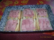 spargeltoast vom blech - Rezept