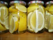 Zitronen süß eingelegt - Rezept