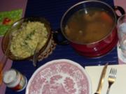 Suppenfleisch mit Meerrettich und bayrischen Kartoffelsalat - Rezept